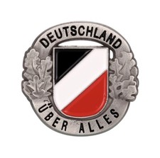 Sammler-Pin, Anstecknadel „Deutschland über Alles“  WWII, Deutschland, Biker