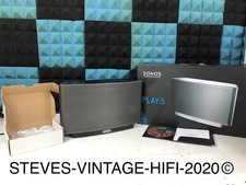 Sonos Play:5 Wi-Fi Wireless SCHWARZ 1. Gen Smart Lautsprecher NEUWERTIG VERPACKT L@@K KOSTENLOSER VERSAND