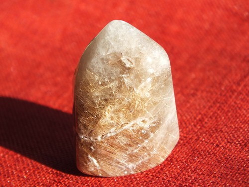 Rutilquarz engelshaar säule - engelshaar,