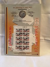 Numisblatt 3/2003, 50. Jahrestag 17. Juni 1953, mit Gedenkmünze 