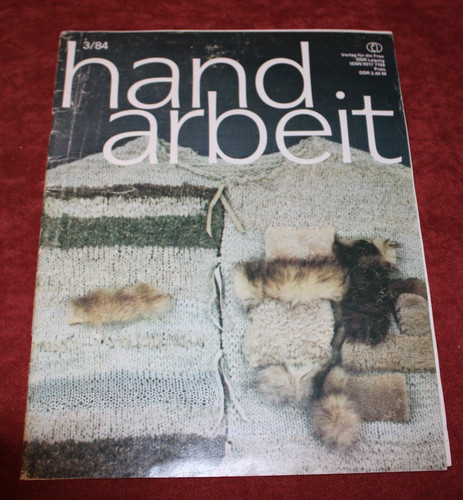 Zeitschrift handarbeit 3 84 - , 3/84