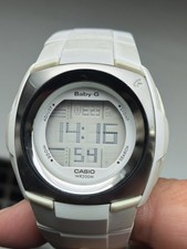 Casio Baby G Armbanduhr Weiß Voll Funktionsfähig
