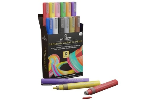 Acrylmalstifte für