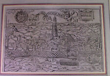 orig. antiker Holzschnitt - NÖRDLINGEN - aus Cosmographia von Seb. Münster 1549