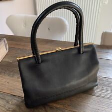 Damenhandtasche Henkeltasche Abendtasche von Goldpfeil, Echtleder RARITÄT