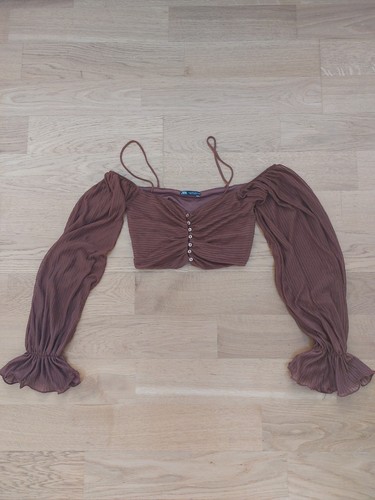 Bauchfreies braunes top von - bauchfreies,