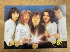 NRC Musikband Rarität Alt Konvolut Autogramm