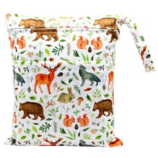 FenFang Stoffwindeln Nasstaschen Kindergarten, Windeltasche Wetbags Wickeltasche