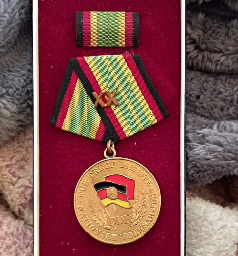 Ddr medaille für treue - ddr,