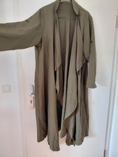 Lagenlook- Longmantel- Olivegrün- 4xl