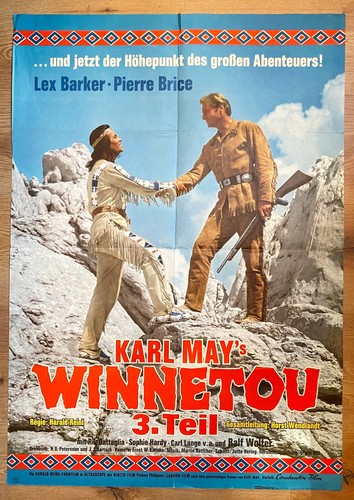 Kinoplakat winnetou 3 - winnetou,