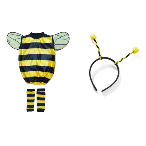 Kinder bienenkostüm set - bienenkostüm,