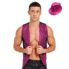 Herren Weste Button Kostüm