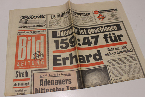Bildzeitung 1963 april - 24.04.1963,
