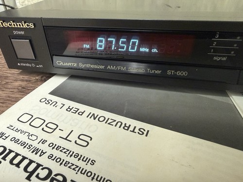 Technics tuner 600 am - tuner, fm