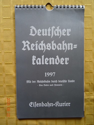 Deutscher reichsbahn kalender - deutscher, reichsbahn-kalender