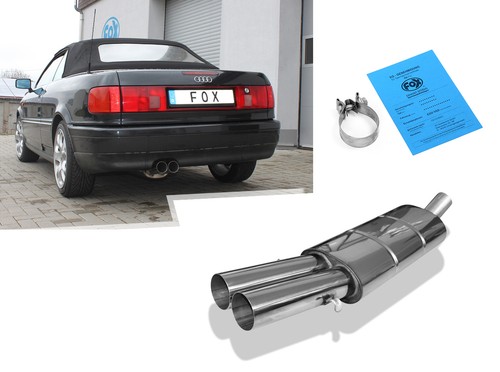 Fox sportauspuff audi 89 - audi,
