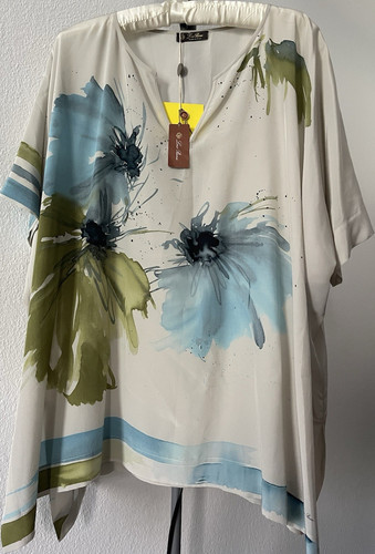 Loro piana damenbluse - damenbluse, 100%