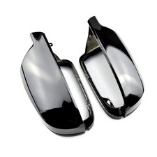 Spiegelkappen Schwarz Glanz