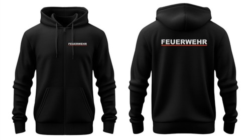 Feuerwehr jogginganzug schwarz - feuerwehr,