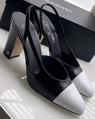 Chanel damen slingback pumps - chanel,
