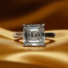 Platin Asscher-Schliff