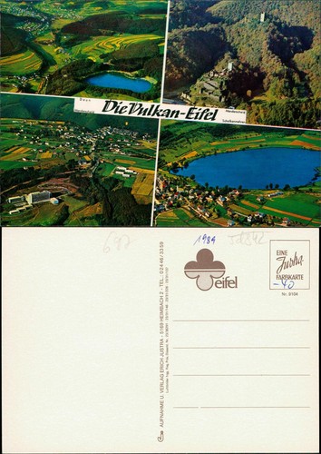 Vulkan eifel mit luftbilder - vulkan-eifel,