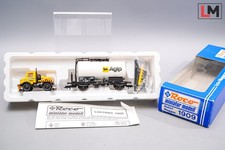 Roco H0 1909 2-Wege-Unimog mit Kesselwagen Agip DB | B-736