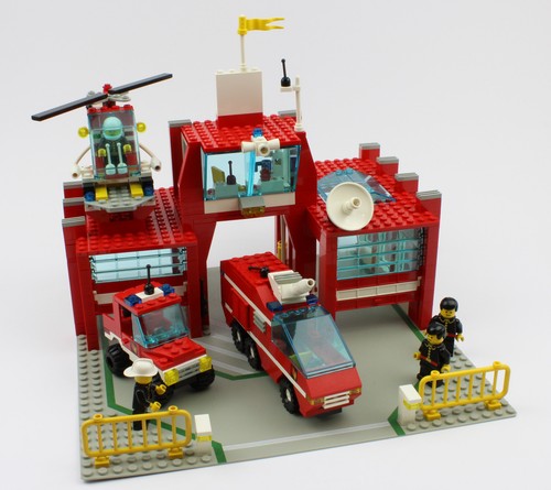 Lego 6389 feuerwehr feuerwache - lego,