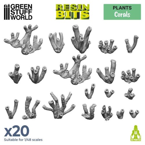 Green stuff world korallen set - world,