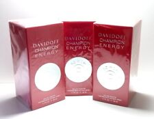 3x Davidoff Champion Energy