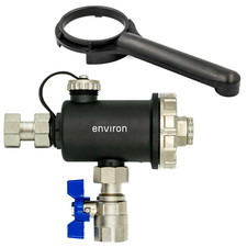 Schlammabscheider Magnetabscheider 3/4" Magnet Schmutzfänger Magnetischer Filter