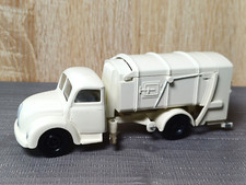 (2104) Siku Plastik V 126 Magirus Müllwagen Heck eckig