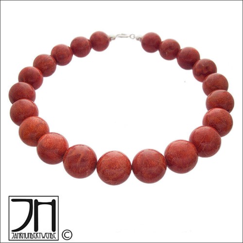 Vintage korallenkette - vintage,