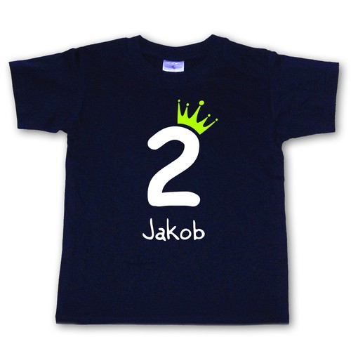 Geburtstagsshirt krone mit - geburtstagsshirt,