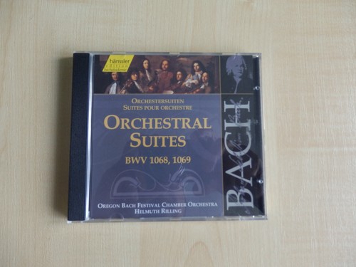 Bach orchestral suites - cd,
