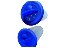 Tupperware 1329-24 Gewürzstreuer 2tlg Kunststoff Blau Uni Alltag