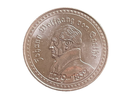 Medaille johann wolfgang von - johann,