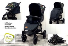 Kinderwagen Lionelo Annet Plus bis 25 kg Fußsack Moskitonetz