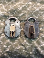 Paar Belfry 910 Secure 4 Hebel Patent 325346 Vintage Vorhängeschloss Original Schlüssel