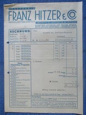 (1002) Rechnung Lackfabrik