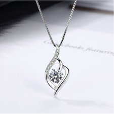 Damen Halskette 925 Silber