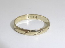 333 Gold Ring 8K Gelbgold Ehering Trauring Goldring RG 53 - 16,8 mm 9247
