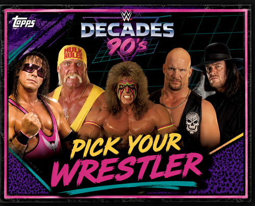 Topps wwe decades pick - wwe,