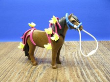 Pony mit Schmuck Zaumzeug Ponyhof Reiterhof Figur Playmobil PF1628