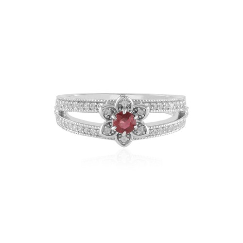 Cavill rubin ring damen - rubin, echt