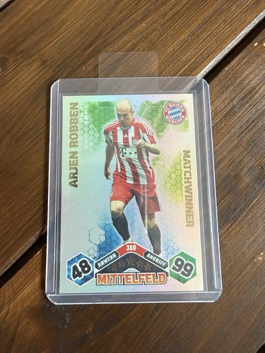 Topps match attax - match, robben