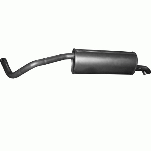Endtopf auspuff für skoda - endtopf,