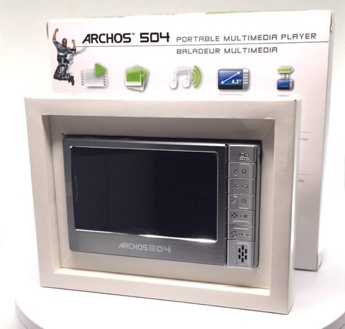 Boxed archos 504 - dvr, 160gb