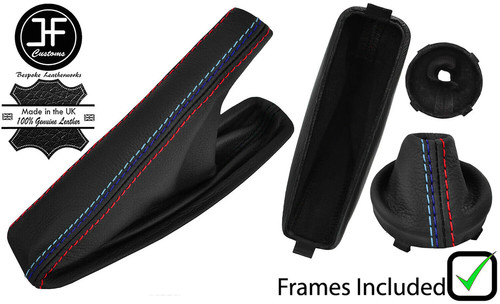 Schwarz tri naht leder smg - &,